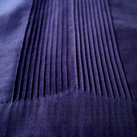 【ご注文日より１年以内にお届け】【受注生産】【長袖】【袖刺繍】【ESG-T30L-NG】【 L/S GUAYAMISA】【 NAVY x GOLD 】【 紺 x 金 】