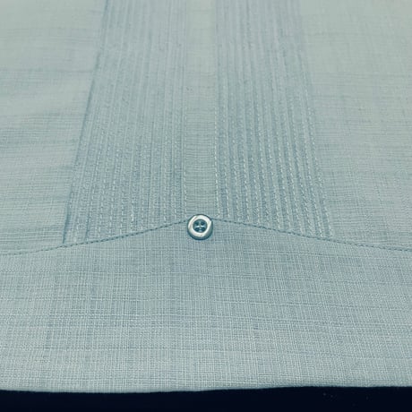 【予約商品】【半袖】【 ESG-01S-SAW 】【S/S REJILLADA】【SAX x WHITE】 【サックスブルーx 白】
