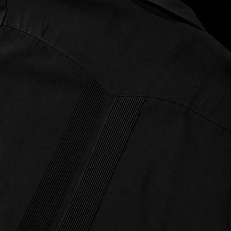 【ESG-20S-B】【 REJILLADA 】【S/S GUAYABERA】【BLACK】 【黒】