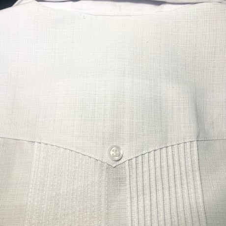 【予約】【半袖】【 ESG-01S-W】【 S/S GUAYABERA 】【 REJILLADA 】【 WHITE 】【 白】