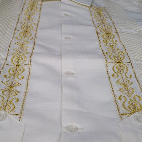 【2027年7月31日までにお届け】【受注生産】【長袖】【 ESG-01L-OFG 】【 REJILLADA 】【 OFF WHITE x GOLD 】【.オフホワイト x 金 】