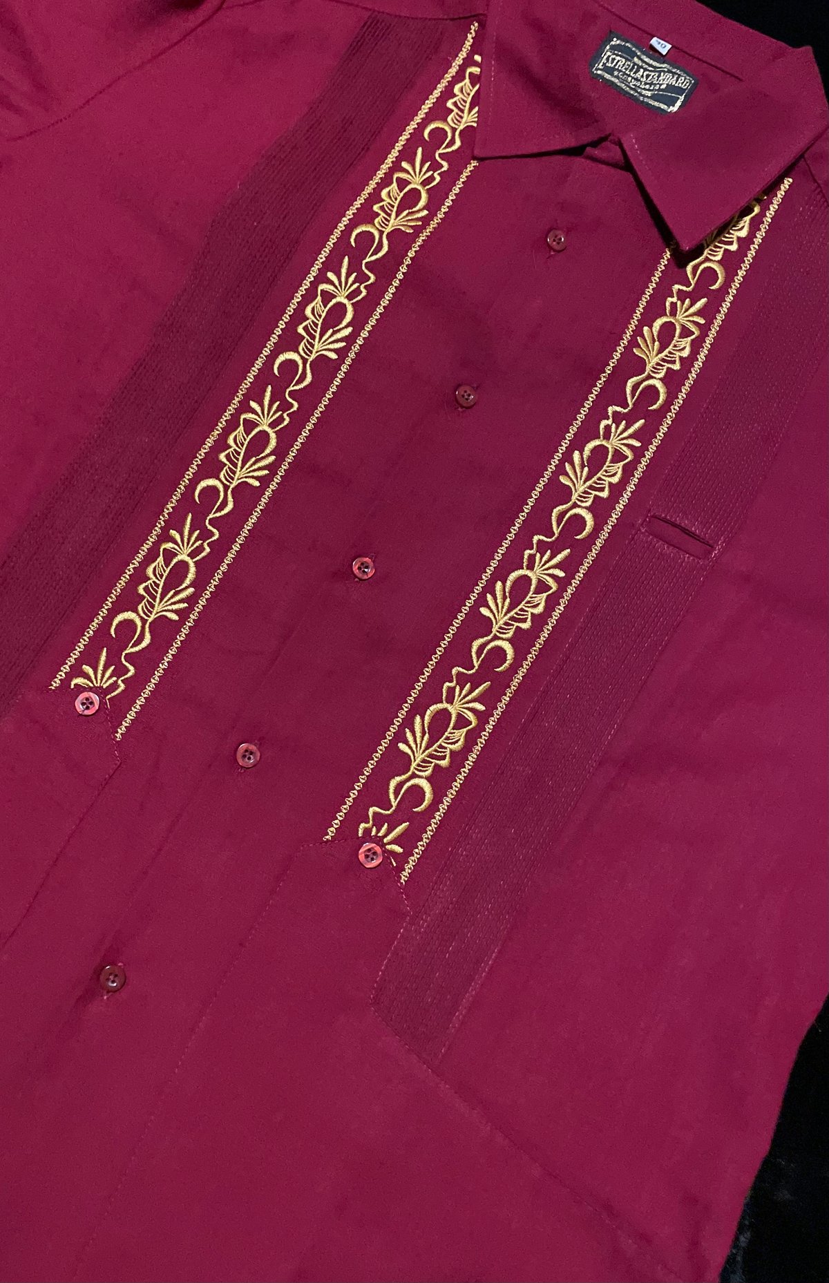 予約商品】【ESG-20L-BUG】【REJILLADA 】【L/S GUAYABERA】【