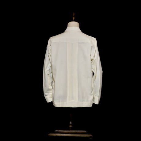 【2027年7月31日までにお届け】【受注生産】【長袖】【 ESG-01L-OFB 】【 REJILLADA 】【 OFF WHITE x BLACK 】【 オフホワイト x 黒 】