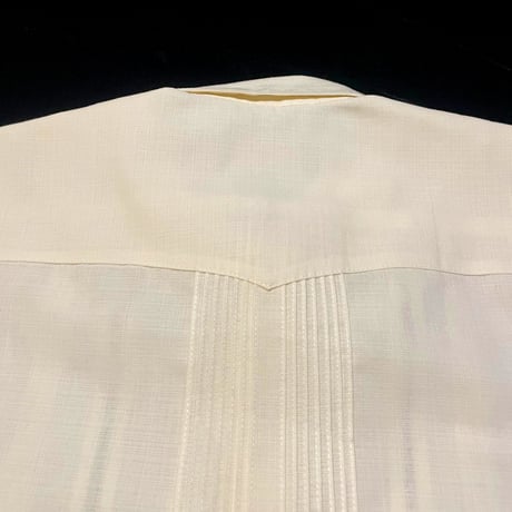 【予約商品】【半袖】【袖刺繍】【ESG-30S-OF】【 S/S GUAYAMISA 】【OFF WHITE】【 オフホワイト 】