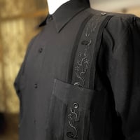 【ご注文日より１年以内にお届け】【受注生産】【長袖】【SHOTA CACTUS】【 ESGS-06L-B】【 L/S CUBANA 】【BLACK】 【黒】