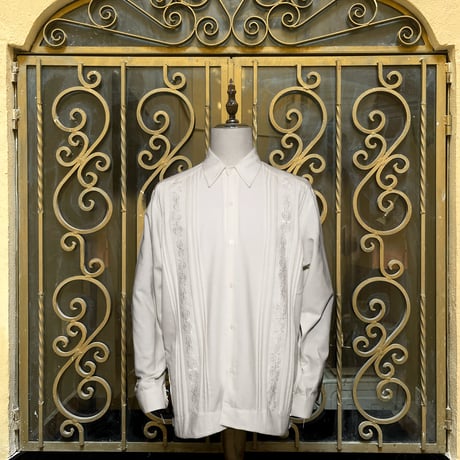 【長袖】【 ESG-32L-OF 】【 L/S GUAYAMISA 】【OFF WHITE】 【オフホワイト】