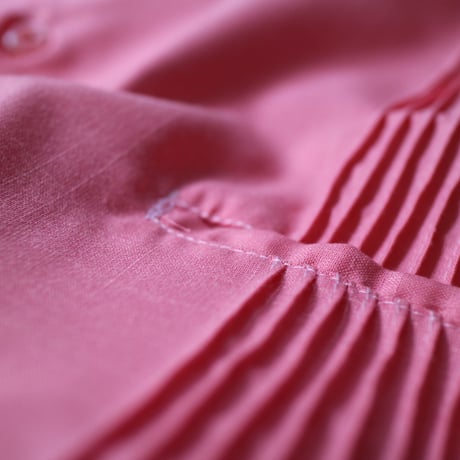 【PURO】【COTTON/POLYESTER】【 ESG-100S-CO】【 S/S GUAYABERA】【CORAL】