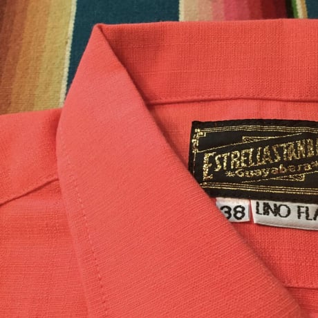 【2027年7月31日までにお届け】【受注生産】【長袖】【 ESG-01L-P 】【 L/S GUAYABERA 】【 REJILLADA 】【 PINK 】【 ピンク 】