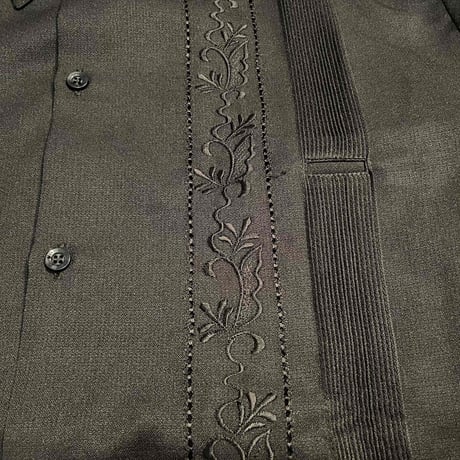 【2027年7月31日までにお届け】【受注生産】【長袖】【 ESG-20LP-B 】【 REJILLADA CIPRE 】【 POLYESTER 】【 BLACK 】【 黒 】