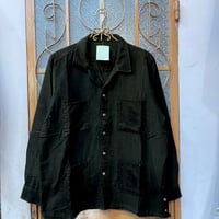 【長袖】【Mサイズ】【IMP-QTZ-LS19-B】【GUATEMALA】【 L/S QUETZAL SHIRTS】【BLACK】【黒】