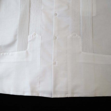 【2027年7月31日までにお届け】【受注生産】【長袖】【 ESGS-04L-W 】【 REJILLADA ASA 】【 麻の葉柄 】【WHITE】【白】