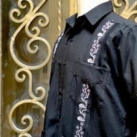 【ご注文日より１年以内にお届け】【受注生産】【半袖】【SHOTA CACTUS】【 ESGS-06S-BW】【 S/S CUBANA 】【BLACK x WHITE】 【黒 x 白】