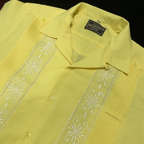 【ご注文日より１年以内にお届け】【受注生産】【半袖】【 ESG-01S-LW 】【S/S REJILLADA】【LEMON x WHITE】 【レモンx 白】
