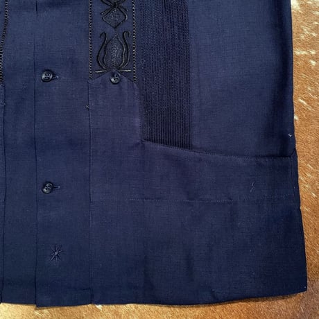 【2027年7月31日までにお届け】【受注生産】【長袖】【 ESG-01L-NB 】【 REJILLADA 】【 NAVY x BLACK 】【 紺 x 黒 】