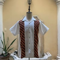 【予約商品】【半袖】【 ESGP-09-4S-OF 】【 S/S FRONT PANEL SHIRTS 】【 VINTAGE BATIK 】