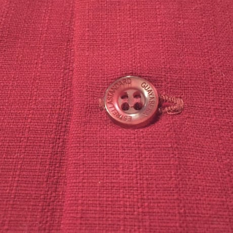 【2027年7月31日までにお届け】【受注生産】【長袖】【 ESG-01L-BUW 】【 REJILLADA 】【 BURGUNDY x WHITE 】【  臙脂(えんじ)色 x 白 】