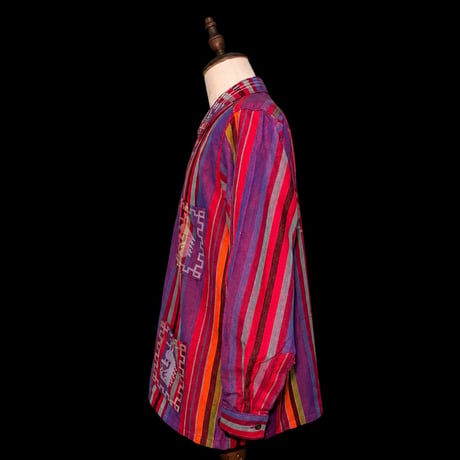 【予約商品】【長袖】【IMP-QTZ-LS-RA】【GUATEMALA】【 L/S QUETZAL SHIRTS】【RAINBOW】【レインボー】