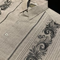 【予約商品】【半袖】【ESG-30S-GRB】【 S/S GUAYAMISA 】【 GRAY x BLACK 】【 グレー x 黒 】