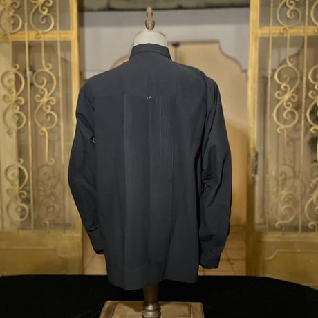 【長袖】【 ESG-34L-B】【 L/S PRESIDENTIAL 】【GUAYABERA】【BLACK】【黒】