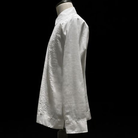 【長袖】【IMP-COL-134L-W 】【WHITE】【白】