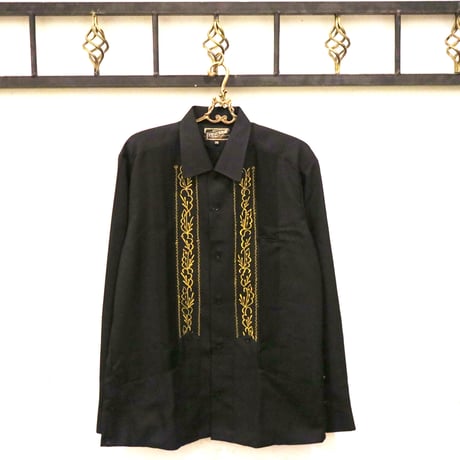 【2027年7月31日までにお届け】【受注生産】【長袖】【 ESG-20LP-BG】【 REJILLADA CIPRE 】【 POLYESTER 】【 BLACK x GOLD 】【 黒 x 金 】
