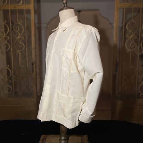 【長袖】【SHOTA CACTUS】【 ESGS-06L-OF】【 L/S CUBANA 】【OFF WHITE】 【オフホワイト】