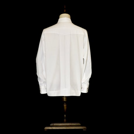 【お取り寄せ商品】【長袖】【袖刺繍】【IMP-101L-W】【 L/S GUAYAMISA】【 WHITE 】【 白 】