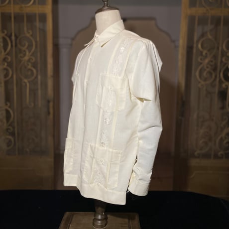 【長袖】【SHOTA CALAVERA】【 ESGS-07L-OF】【 L/S CUBANA 】【OFF WHITE】 【オフホワイト】