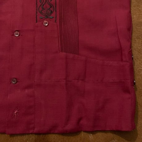 【2027年7月31日までにお届け】【受注生産】【長袖】【 ESG-01L-BUB 】【 REJILLADA 】【 BURGUNDY x BLACK 】【 臙脂(えんじ)色 x 黒 】
