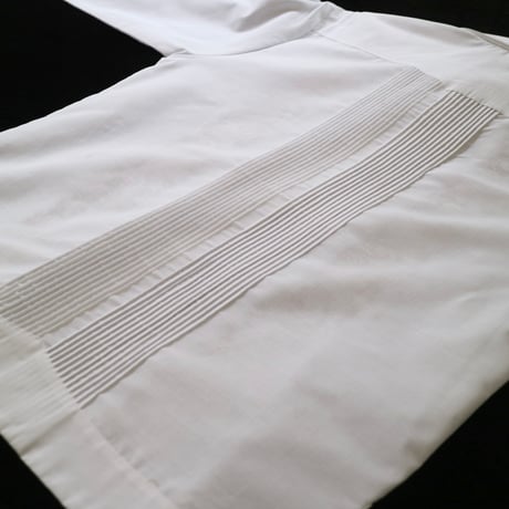 【お取り寄せ商品】【長袖】【袖刺繍】【IMP-101L-WG】【 L/S GUAYAMISA 】【 WHITE x GOLD 】【 白 x 金 】