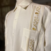 【2027年7月31日までにお届け】【受注生産】【長袖】【SHOTA CACTUS】【 ESGS-06L-OFG】【 L/S CUBANA 】【OFF WHITExGOLD】 【オフホワイトx金】