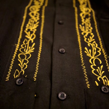 【2027年7月31日までにお届け】【受注生産】【長袖】【 ESG-20LP-BG】【 REJILLADA CIPRE 】【 POLYESTER 】【 BLACK x GOLD 】【 黒 x 金 】