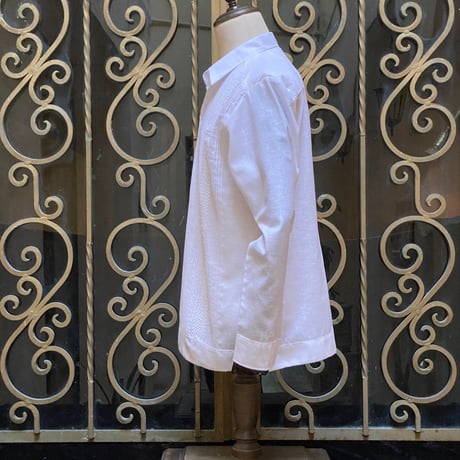 【長袖】【IMP-COL-133L-W 】【WHITE】【白】