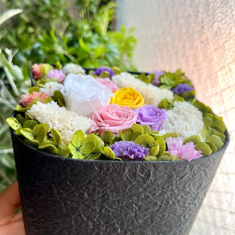 ねこばこ Sophia ～ソフィア～ オリジナル 猫型 フラワーボックス