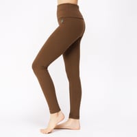 HP09 　(BROWN) 　ハイウエスト無地