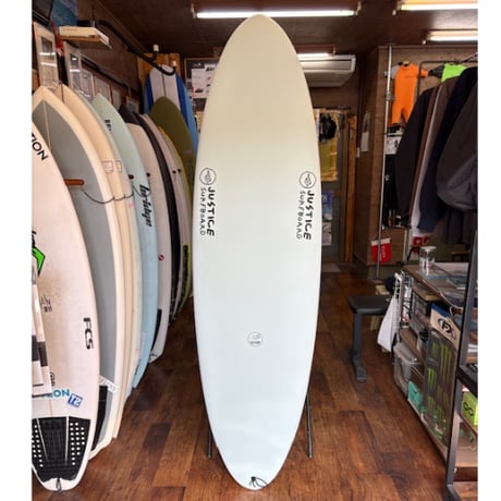 2026 【JUSTICE SURFBOARD】クロコダイル EPS  MID FUN（梱包材費含む）