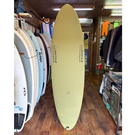 2026  【JUSTICE SURFBOARD】クロコダイル EPS  MID FUN （梱包材費含む）
