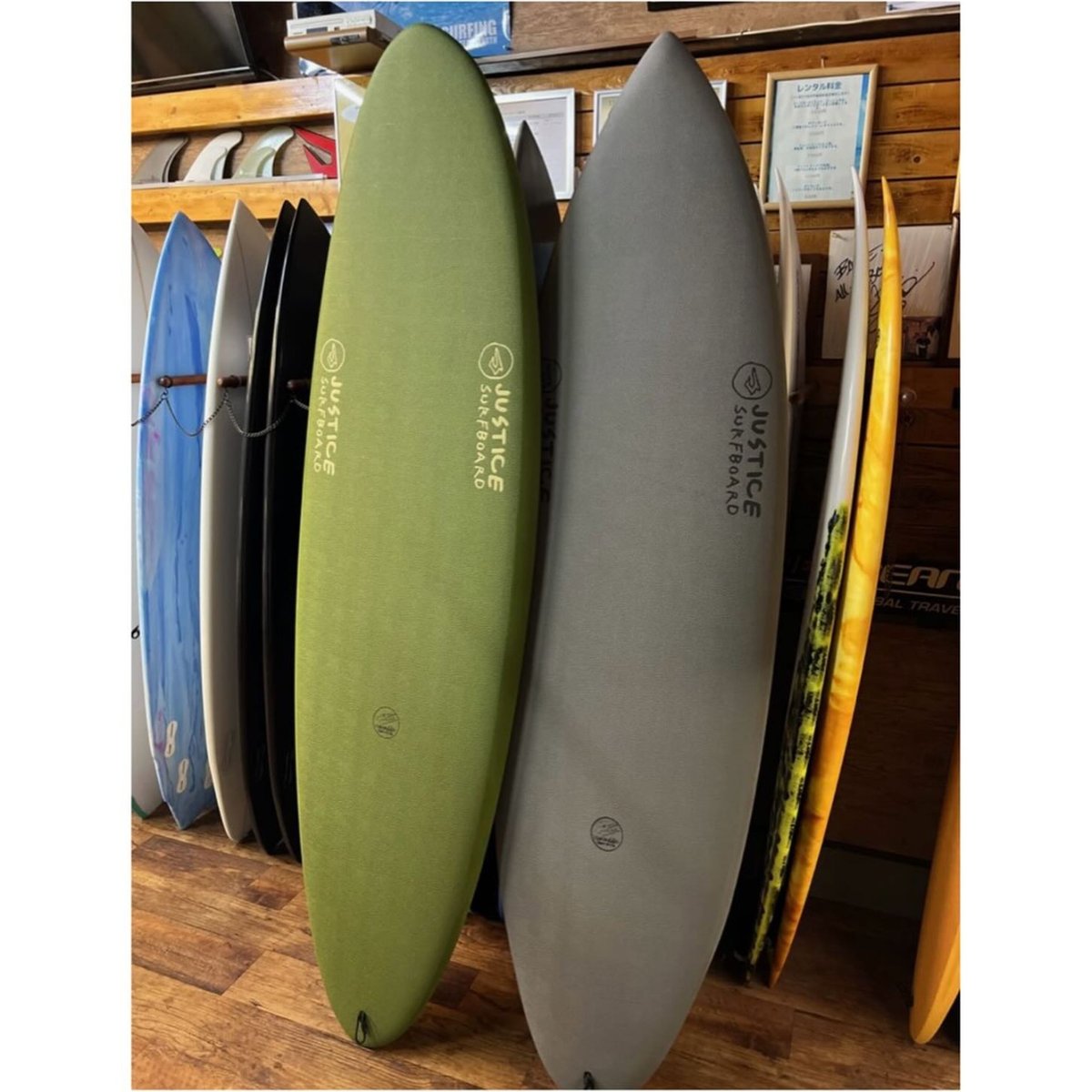 JUSTICEサーフボード justice サーフボード 手渡しのみ