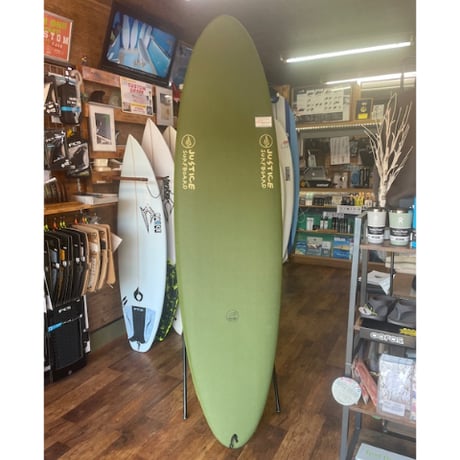 ジャスティス justce サーフボード グリーンイグアナ