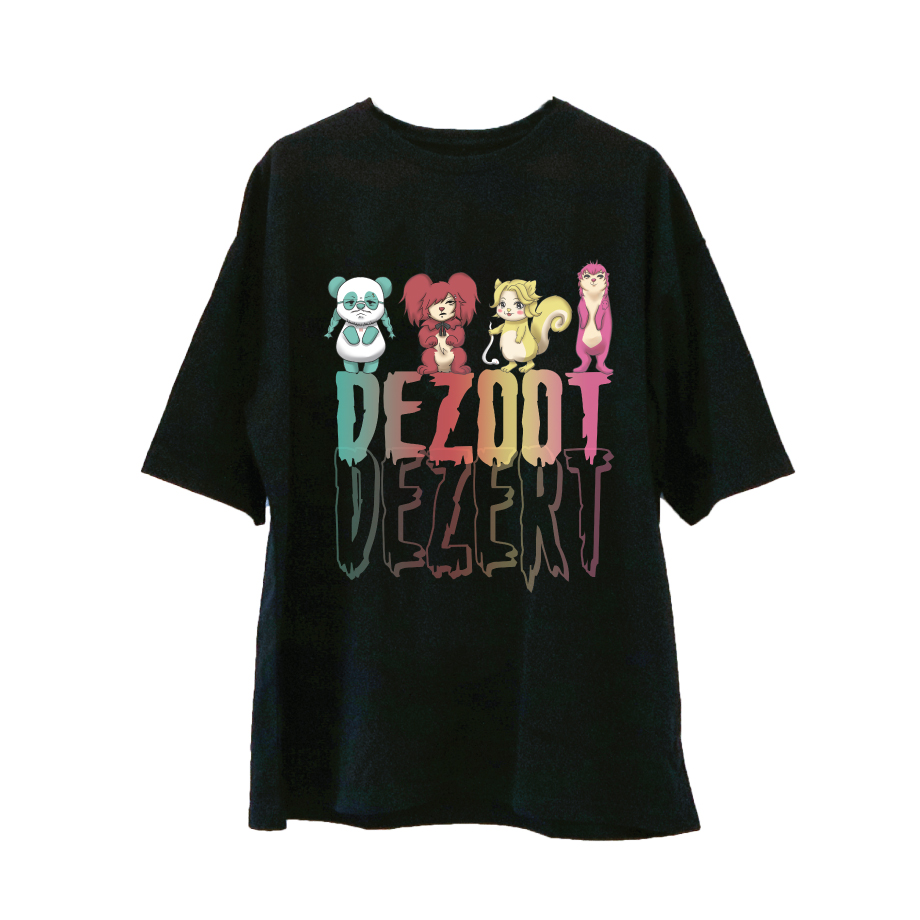 BIGシルエット Tシャツ(deZOOt仕様) | DEZERT STORE BIGシルエット Tシャツ(deZOOt仕様) | DEZERT STORE
