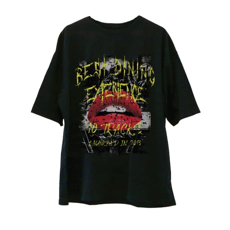 ”最高の食卓”の補習編 　ヴィンテージ風BIGTシャツ