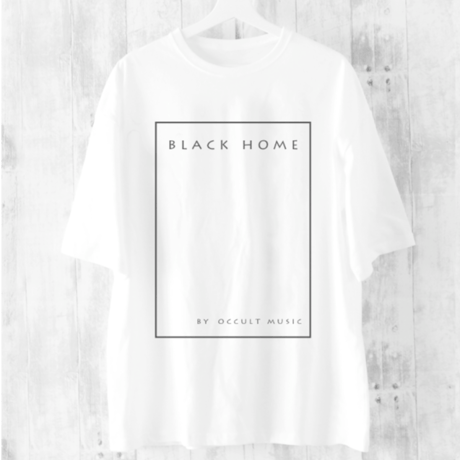 【 black home 】BIGシルエットTシャツ