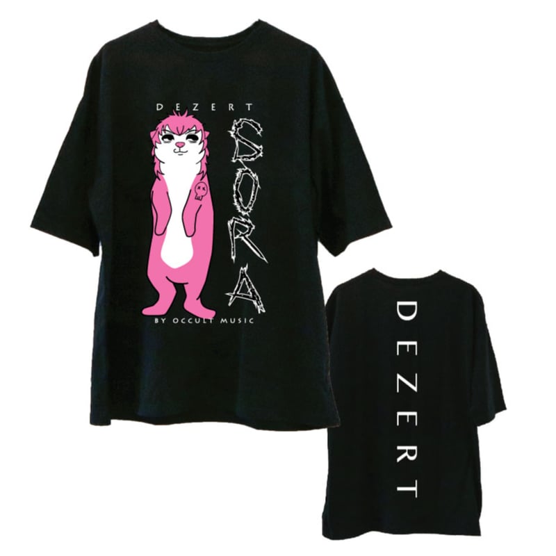 DEZERT SORA Tシャツ 黒 SORA推し】Tシャツ （deZOOt） | DEZERT STORE