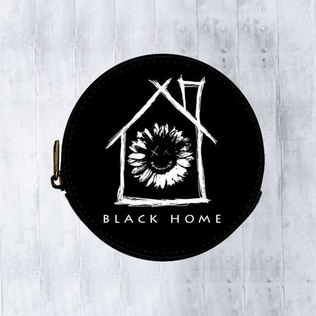 【 black home 】レザーコインケース