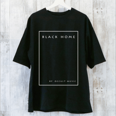 【 black home 】BIGシルエットTシャツ
