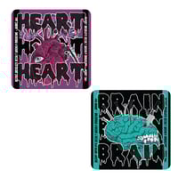 BIGシルエットZIPパーカー（HEART：ヘザーグレー） | DEZERT STORE