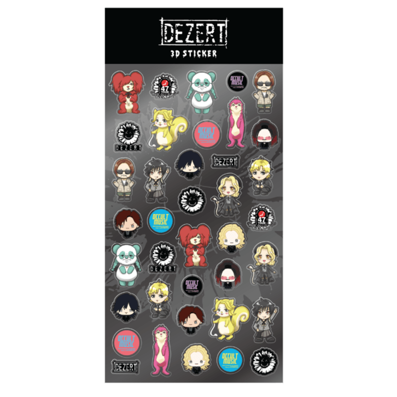 ぷっくり3Dステッカー | DEZERT STORE
