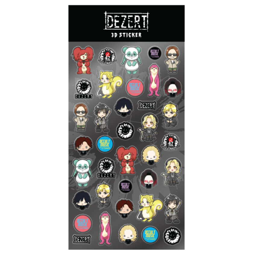 ぷっくり3Dステッカー | DEZERT STORE