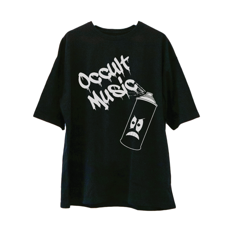 ヴィンテージ風BIGTシャツ （ブラック） | DEZERT STORE