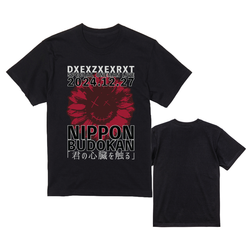 【値下げ】 DEZERT 武道館記念Tシャツ ブラック【新品・未使用】 武道館記念・TシャツA（ブラック） | DEZERT STORE